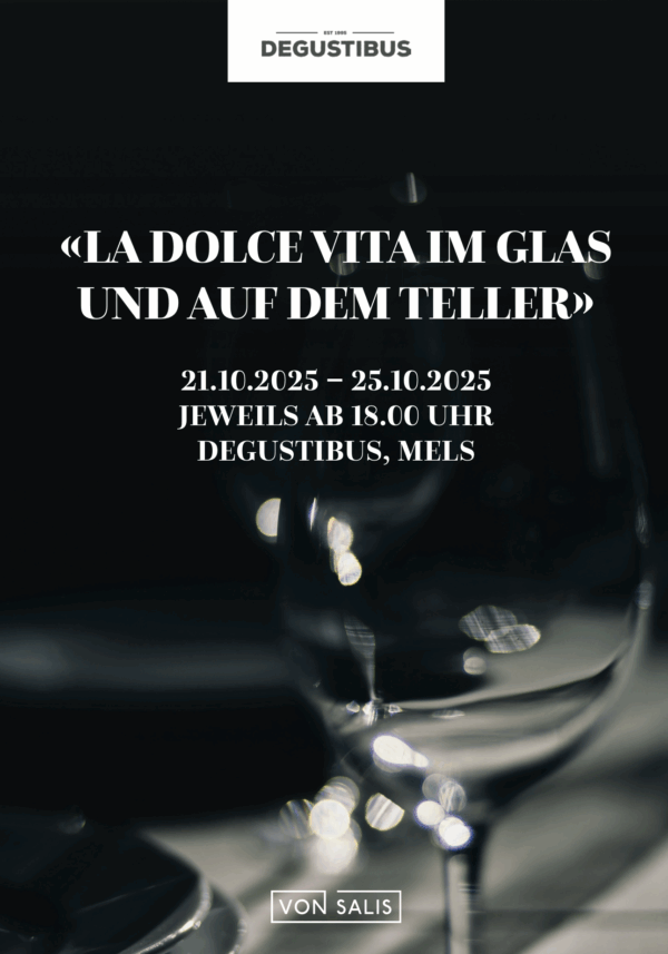LA DOLCE VITA IM GLAS UND AUF DEM TELLER