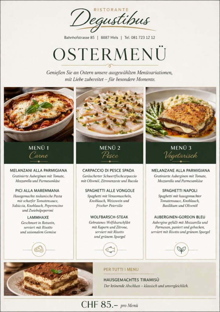 Ostermontag geöffnet